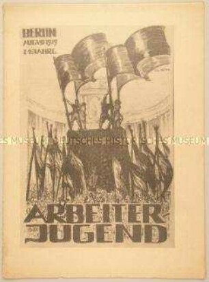 Monatszeitschrift der SAJ "Arbeiter-Jugend"