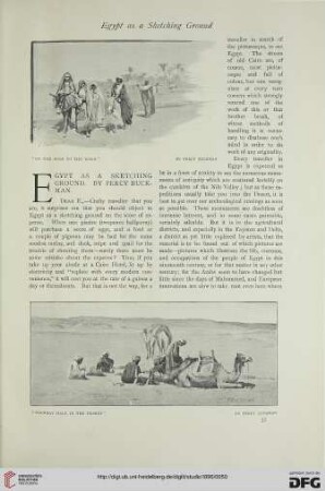 6: Egypt as a sketching ground
