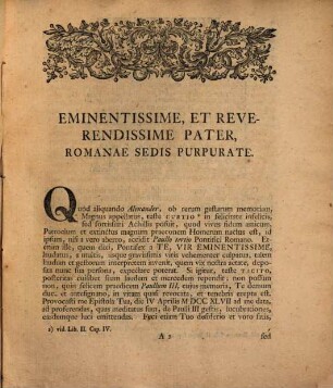 Epistola ad eminentissimum et reverendissimum Angelum Mariam Quirinum ... qua de gestis Paulli tertii pontificis cum Henrico VIII. Angliae rege agitur ...