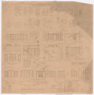 Villa Rewald, Berlin-Lichterfelde: Details 1:50