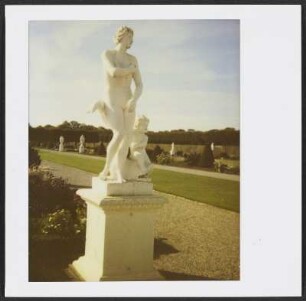 Statue in den Herrenhäuser Gärten in Hannover