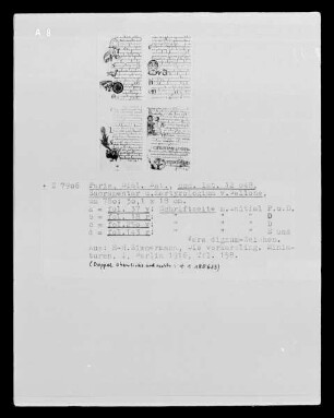 Sakramentar von Gellone — Textblatt mit Initialen P und D, Folio 37verso