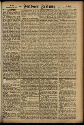 Zweite Ausgabe vom Samstag, den 11. März 1916.