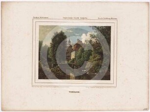 Ansicht von Schloss Vorhaus