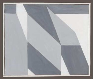 Ölgemälde der Künstlerin Christa Eichler, o.T., 1983