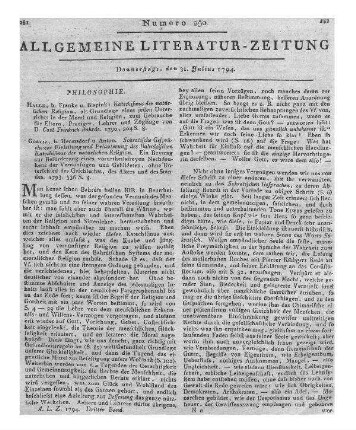 Minerva et maanedsskrivt. 1793, Bd. 1-4. Kopenhagen: Schultz 1793