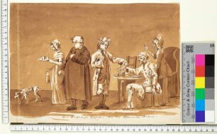 Spottbild auf die Arzneikunst