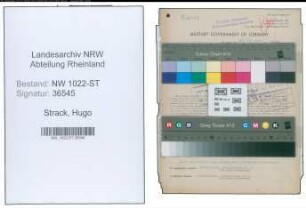 Entnazifizierung Hugo Strack , geb. 09.02.1910 (Bahninspektor)
