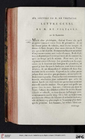 (Lettre CCXXI - CCXXX)