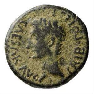 Münze, As, 25 - 23 v. Chr.