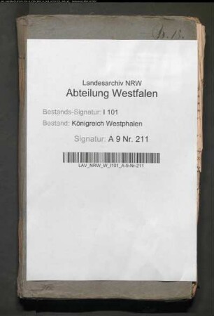 Dotation der drei Pfarrer zu Bielefeld, die Mitglieder des aufgehobenen Marienstifts gewesen sind