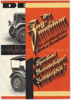 Diesel-Straßen-Schlepper