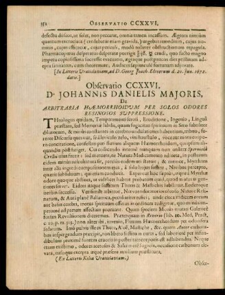 D. Johannis Danielis Majoris