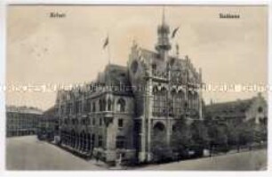 Ansicht des Erfurter Rathauses