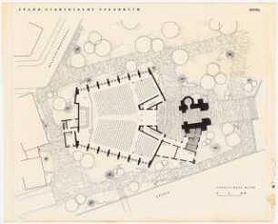 Evangelische Stadtkirche Pforzheim: Erdgeschoss 1:100