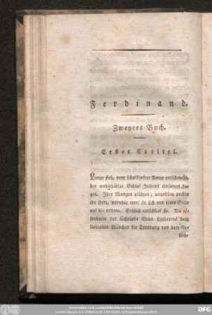 Zweytes Buch.