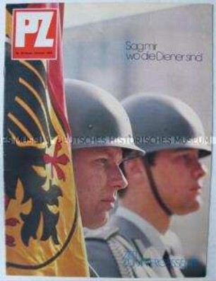 Wochenzeitschrift "PZ" zur Bundeswehr