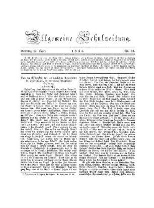 Von der Wichtigkeit des anschaulichen Unterrichtes in Volksschulen, in besonderer sprachlicher Beziehung : (Beschluß)