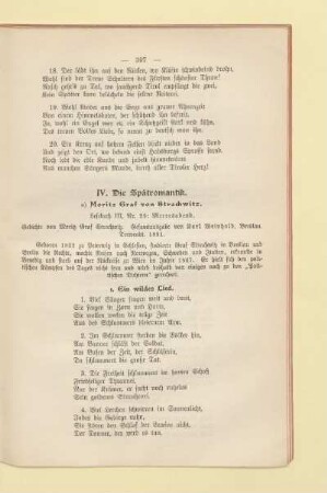 IV. Die Spätromantik