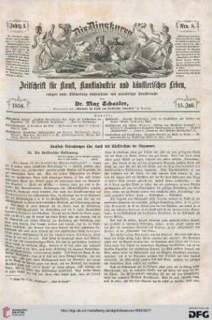 Nr. 8 (15. Juli 1856)