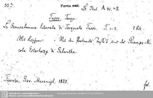Literatura Italica A 0041