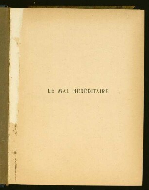 1: Le mal héréditaire : les descendants de Charles Quint