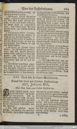 XXI. Von der heiligen Absolution