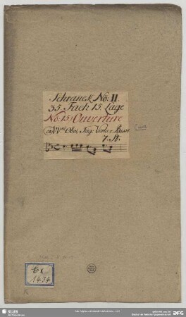 Suites - Mus.2-N-14,19 : ob (2), fag, strings - c