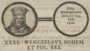 Bildnis von Wenceslavs von Böhmen