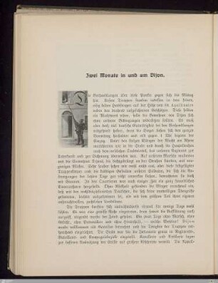 Zwei Monate in und um Dijon