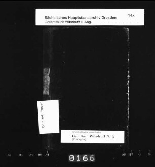 Gerichtshandelsbuch von Birkenhain mit Röhrsdorf, Bd. 3