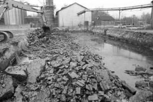 Verseuchung des Geländes am Messplatz durch Gaswerkabwässer und Teer der 1965 stillgelegten Gaskokerei