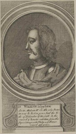 Bildnis von William I. Lion, König von Schottland