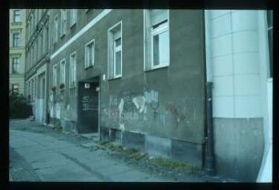 Diapositiv: Leuschnerdamm 11, Oktober 1991