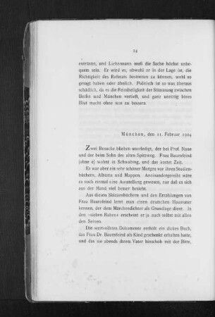 München, den 11. Februar 1904