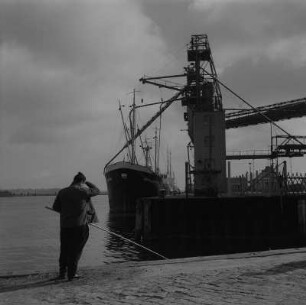 Stralsund. Hafen, VEB Volkswerft Stralsund