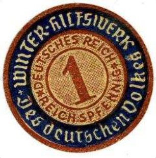 WHW-Abzeichen, Winterpfennig