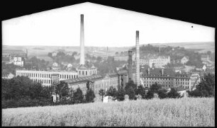 Lunzenau. Vogels Mechanische Weberei und Papierfabrik