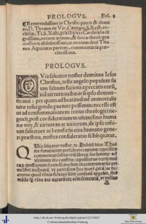 In tertiam Thomæ Aquinatis partem commentaria