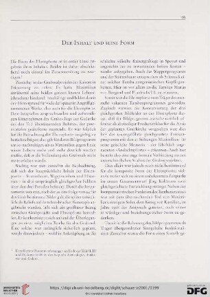 Der Inhalt und seine Form