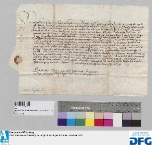 Gubernator Georg von Podiebrad, dem König Ladislaus die Verbescheidung der Beschwerden der Stadt Heidingsfeld übertrug, ersucht die Stadt Nürnberg um Abschrift ihrer Verpfändungen von König Sigismund.