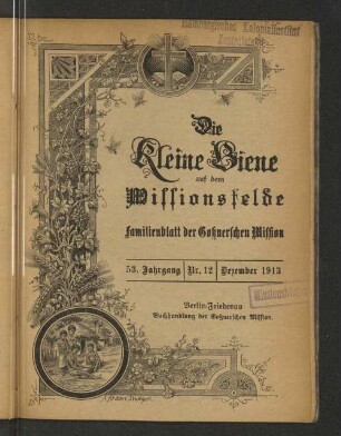 Nr. 12. Dezember 1913