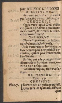 De Itinere. Cap. 59.