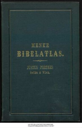 Bibelatlas In Acht Blättern