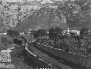 Straße nach Sóller : Straße auf dem Weg nach Sóller