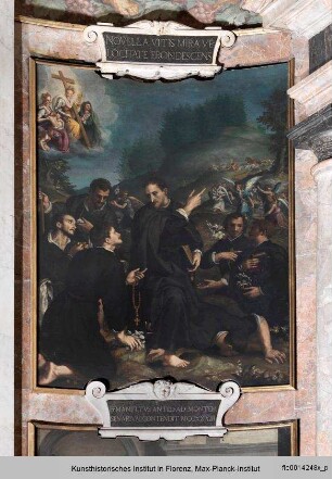 Manetto dell'Antella auf dem Monte Senario - Manetto dell'Antella auf dem Monte Senario, die drei theologischen Tugenden