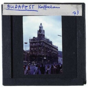 Budapest, Platz Ferenciek tere,Budapest, Kaffehaus