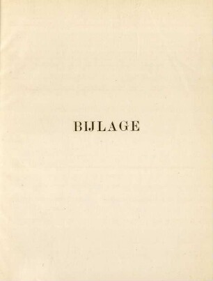 Bijlage