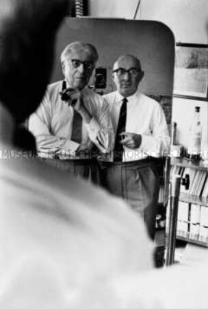 Serie: Deutschlands Emigranten - Ernst Bloch und Hans Mayer vor dem Spiegel