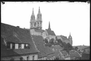 Meißen. Schlossberg mit Dom, Bischofsschloss, Kurien
